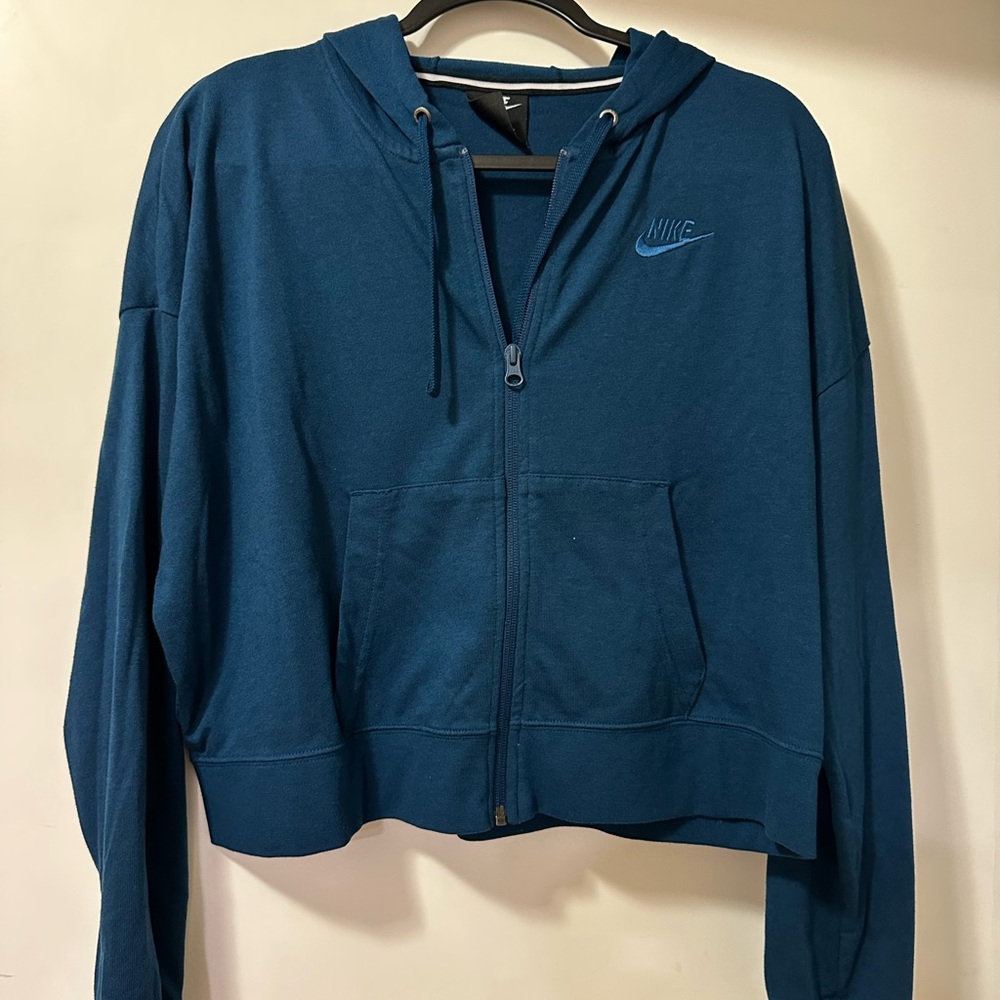 Nike Women's Teal Zip-Up Jacket